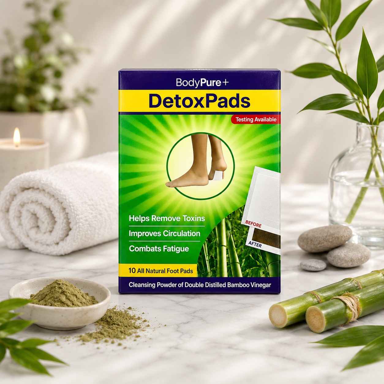 Detox Foot Pads Box