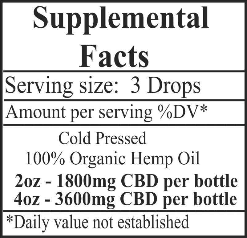 Organic Cannabis Oil 30mg