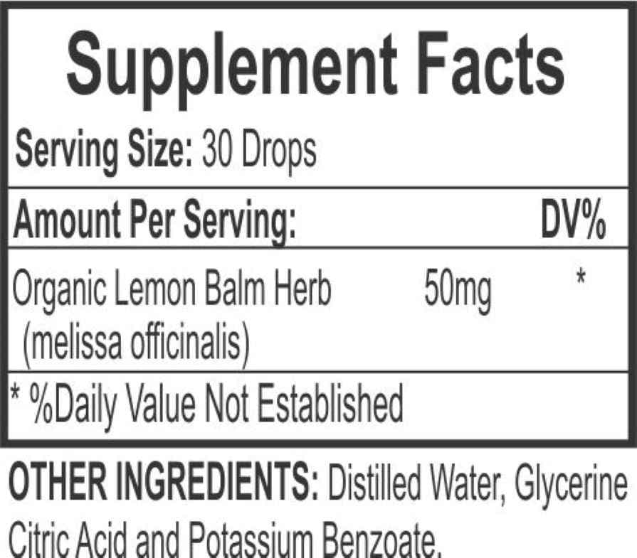 Lemon Balm Extract