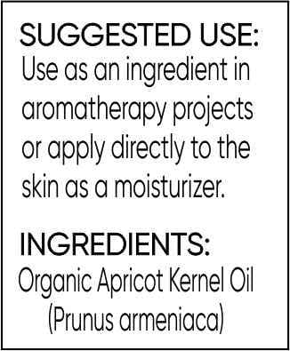Organic Apricot Kernel Oil