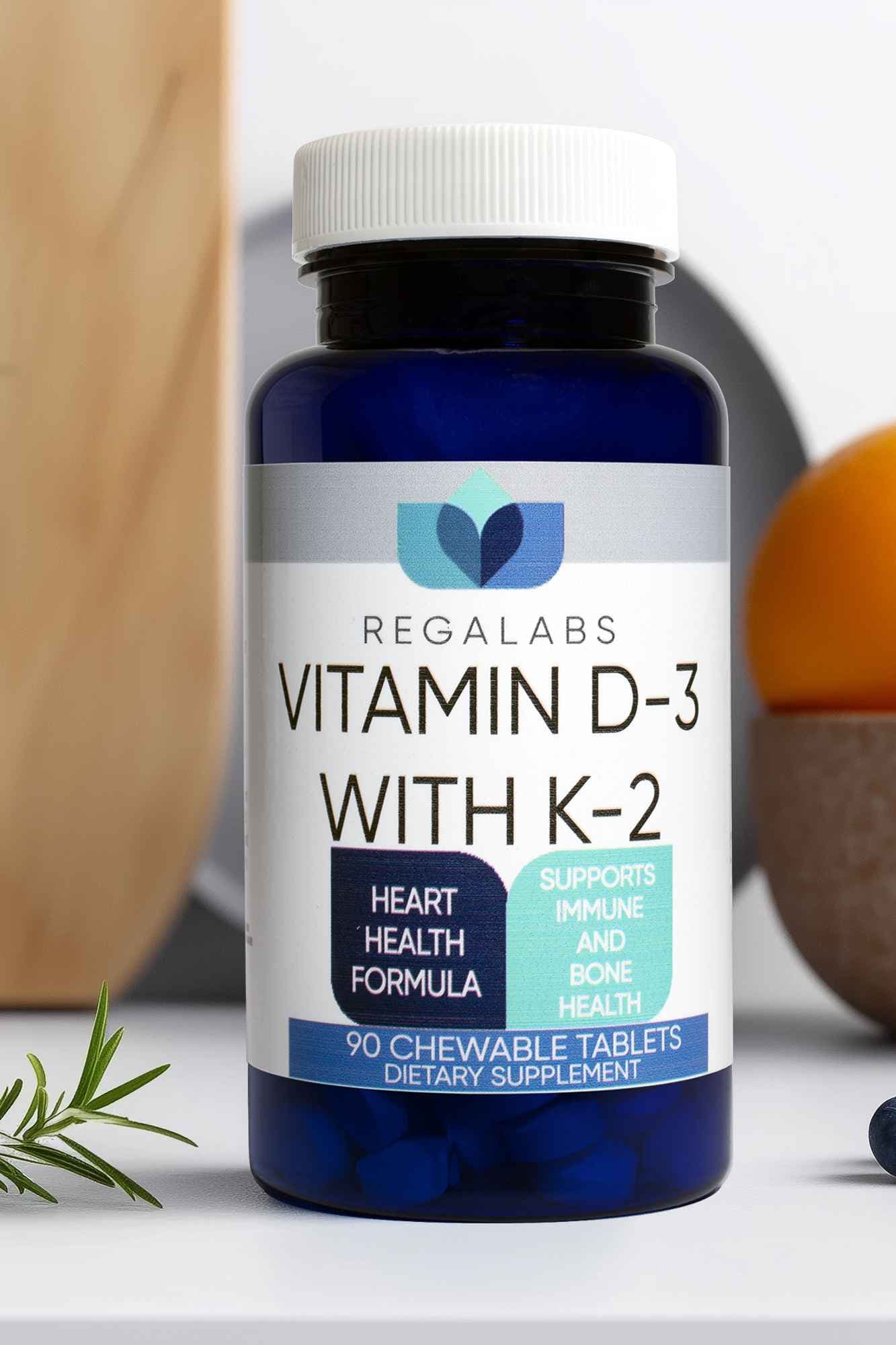 Vitamin D-3 + k2 Chewables