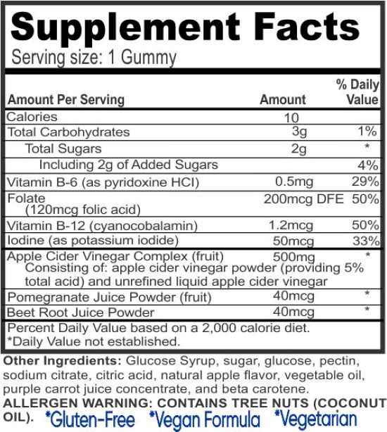 Apple Cider Vinegar Gummies